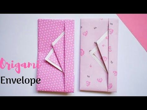 Money Gift Envelope Diy, Envelope Folding Ideas, Diy Gift Envelope Ideas, Diy Money Envelopes Gift, Origami Money Envelope, Gift Envelope Ideas, Gift Envelopes Diy, Money Envelopes Diy, Diy Money Envelopes