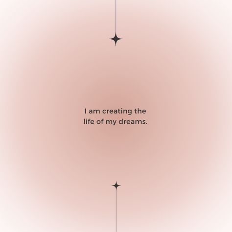 "I am creating the life of my dreams." 💫💭 #affirmations #wordsofaffirmation #positiveaffirmations #dailyaffirmations #morningaffirmations #affirmationoftheday #todaysaffirmation #affirmationcards #lawofattraction #lawofattractionaffirmations #attraction #selfaffirmations #iamaffirmations #selflove #selfcare #selfdevelopment #mindfulness #mindfulnesspractice #positivity #goodvibes #quotes #dailyquotes #inspiration I Am Creating My Dream Life, I Am Creating The Life Of My Dreams, Dreams Affirmations, 2025 Moodboard, Life Of My Dreams, Goodvibes Quotes, Spirituality Affirmations, Classy Quotes, Affirmation Of The Day