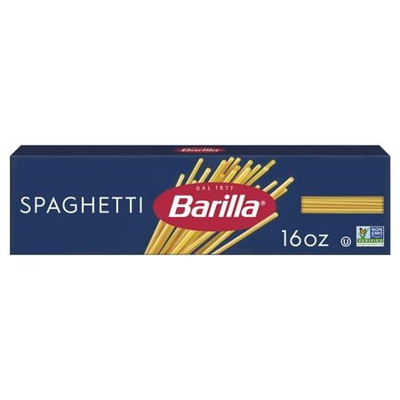 Spaghetti is the most popular pasta shape in Italy, commonly used with tomato sauces, fresh vegetables, or fish. Barilla Spaghetti pasta is made with non-GMO ingredients. Barilla is a family-owned Italian company making pasta since 1877. Barilla brings you the best pasta made with care and the highest quality ingredients; Barilla works to bring you the best pasta that cooks perfectly al dente every time. Our spaghetti pasta is made from the finest durum wheat and is non-GMO project verified and Barilla Spaghetti, Pasta Protein, Creamy Carbonara Sauce, Types Of Pasta Sauce, Tomato Sauces, Fun Pasta, Carbonara Sauce, Barilla Pasta, Easy Tomato Sauce