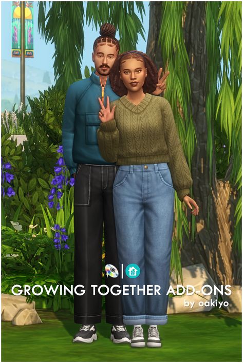 Growing Together Add-ons: | oakiyo on Patreon Sims 4 Add Ons, Ts4 Clothes, Sims 4 Family, Growing Together, Sims 4 Mm Cc, Sims 4 Gameplay, Sims 4 Dresses, Sims 4 Mm, Sims 4 Toddler