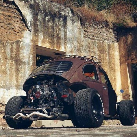 Vw Rat Rod, Vw R32, Vw Baja Bug, Kdf Wagen, Vw Baja, Rat Rod Cars, Bug Beetle, Rat Look, Vw Sedan