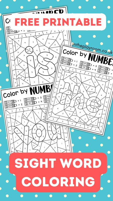 Sight Word One Worksheet, What Sight Word Worksheet, Sight Word Color By Word, Color By Sight Word Kindergarten, Sight Word For, Do Sight Word Worksheet, Sight Word Like Worksheet Free Printable, Pre K Sight Words Printables, Sight Word Activities First Grade Worksheets Free Printable