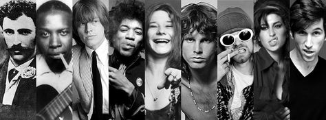 forever 27 club - Google Search The 27 Club, 27 Club, Richey Edwards, Robert Johnson, Deal With The Devil, Courtney Love, History Projects, Janis Joplin, Jim Morrison