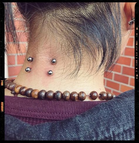 Neck Piercing Piercing Neck, Madison Piercing, Neck Piercing, Surface Piercing, Airbrush App, Image Editing, Photo Editor, Get Inspired, Piercings