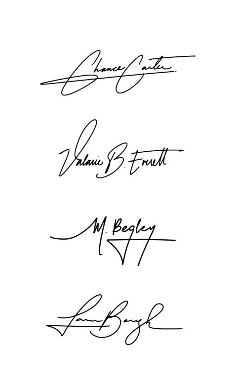 Dramatic Signature Ideas, Easy Signature Ideas, Artist Signature Ideas, Aesthetic Signature Ideas, Famous Signatures, Signature Inspiration, Logo Design Inspiration Vintage, Elegant Signature, Signature Aesthetic