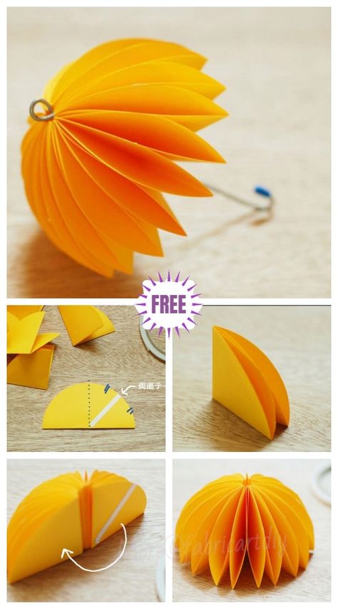 DIY Craft Ideas: Kids Craft Easy Origami Paper Umbrella DIY Tutorial. Easy Crafts For Teens, Diy Crafts For Teen Girls, Paper Umbrella, Tutorial Origami, Diy Crafts For Teens, Paper Umbrellas, Instruções Origami, Wine Bottle Diy Crafts, Diy Bricolage