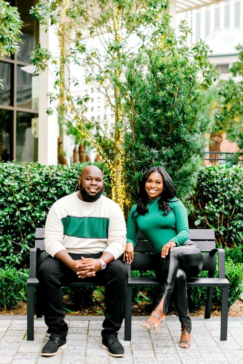 Green Couples Outfit, Emerald Green Outfit Ideas, Anniversary Outfit Ideas, Black Couple Photoshoot, Black Couple Goals, Black Couple Outfits, Emerald Green Outfit, Green Outfit Ideas, Outfit Ideas Christmas