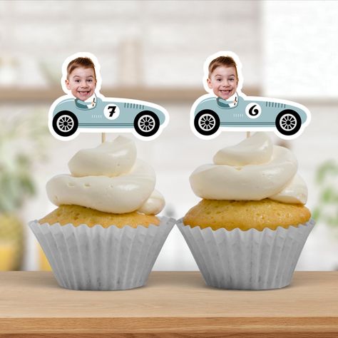 Please take note that this is a digital printable file. No physical item will be delivered to you. This listing is only for 1 photo. Race Car Photo Cupcake Toppers, Face Cupcake Toppers, Personalized Red Vintage Car Cupcake Toppers, Racing Birthday Party Decor, Two Fast Birthday Toppers, Fast One Party, Two Fast Cupcake Topper, Racing Birthday Decoration, Retro Car Birthday Party, Race Car Party Favor, Race Car Theme Party, ANY AGE Two Fast Cupcake Toppers, 2 Fast Birthday Party Cupcakes, Han Birthday, Race Car Party Printables, Car Cupcake Toppers, Race Car Party Favors, Racing Birthday Party, Photo Cupcake Toppers, Face Cupcake Toppers