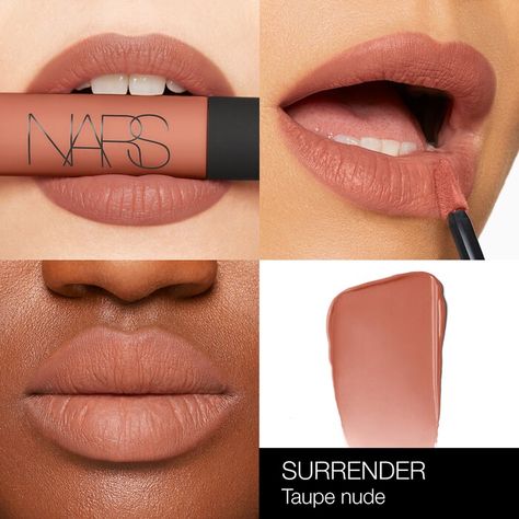 Air Matte Liquid Lipstick - NARS | Sephora Nars Liquid Lipstick, Lipstick Brown, Matte Lip Stain, Shea Butter Body Shop, Dragon Girl, Matte Lip Color, Makeup Sale, Skin Toner, Lip Colour