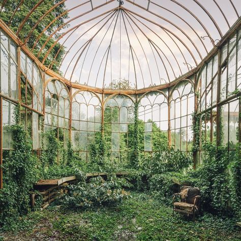 Victorian Greenhouses, Abandoned Castles, European Antiques, Glass House, Abandoned Places, Stunning View, Summer House, Beautiful Views, Indoor Plants