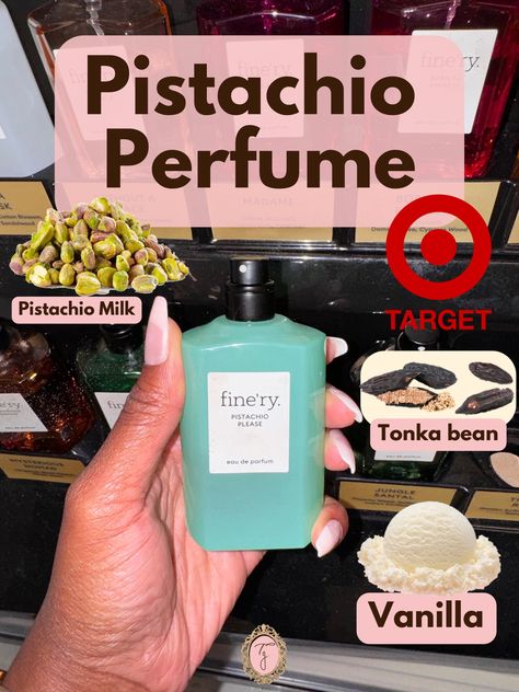 ✨Hello, Classy Beauties!🙋🏾‍♀️ Target has the Best Pistachio Perfume I’ve ever smelled! Omg!🤭 Finery crafts their fragrances with only the finest ingredients, so it clings to your skin like the memory of a perfect kiss. CLICK HERE to READ the FULL POST: WWW.TAYLAJAYBEAUTY.COM👑 #taylajaybeauty #finery #perfume #taylasprettyfinds #pistachio #gourmand #fragrance #pistachioperfume #taylajay #nails #beauty #scents #sweet #prettyproducts Target Perfume, Pistachio Perfume, Finery Perfume, Pistachio Milk, Perfect Kiss, Cashmere Blanket, Guilty Pleasure, Queen Quotes, Tonka Bean