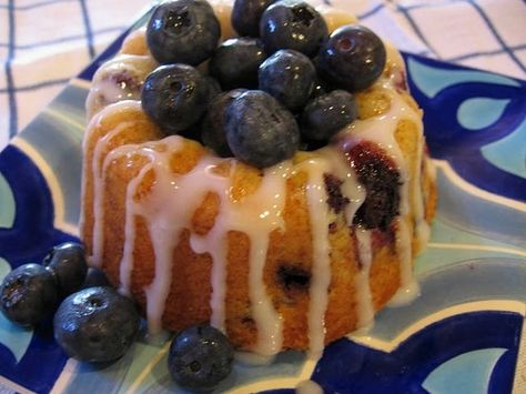 Mini blueberry bundt cakes by #1Grammy Mini Bunt Cake, Favorite Deserts, Mini Bundt Cakes Recipes, Blueberry Bundt, Blueberry Bundt Cake, Mini Bundt, Mini Bundt Cakes, Chocolate Bundt Cake, Sweet Recipe