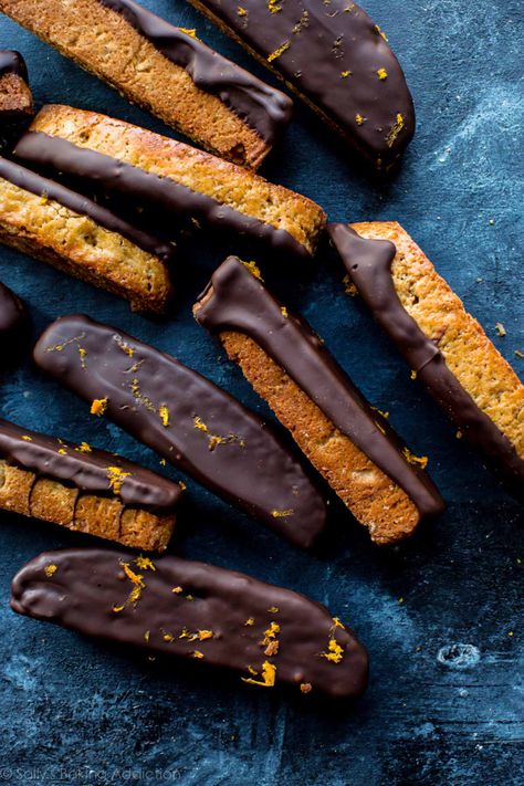 Chocolate Orange Biscotti, Best Biscotti Recipe, Walnut Biscotti, Christmas Biscotti, Orange Biscotti, Dark Chocolate Orange, Cake Mug, Ultimate Cookies, Sally's Baking