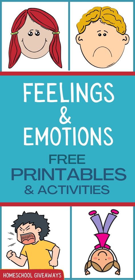 In this post I'll share with you 31 Free Printable & Activities for Learning About Feelings and Emotions. Need to teach your homeschool kids about the feelings and emotions they have? Then head over to the blog to grab these free printables and activities. Don't forget to save it to your homeschool resources board so you can easily refer to it later. Preschool learning | Teaching emotions | Social emotional skills | Emotions preschool | Learning resources Activities About Feelings, Social Emotional Activities Preschool, Social Emotional Learning Preschool, Emotions Preschool Activities, Feelings Activities Preschool, Feelings Preschool, Preschool Freebies, Teach Feelings, Emotions Game