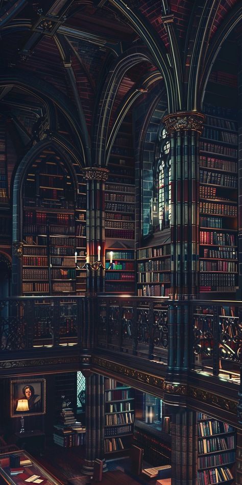 Old Library Aesthetic Dark Academia, Vintage Library Aesthetic Wallpaper, Library Background Wallpapers, Aesthetic Library Wallpaper, Dark Literature Aesthetic, Library Wallpaper Aesthetic, Old Library Aesthetic Dark, Book Wallpaper Iphone, Libraries Aesthetic