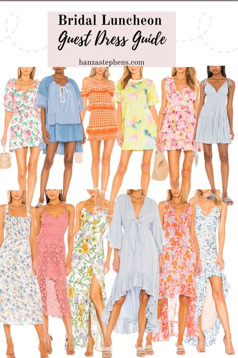 Your Shoppable Guides to the Bridal Luncheon Attire | Hanzastephens Engagement Brunch Outfit Guest, Bridesmaid Brunch Outfit, Bridesmaid Luncheon Outfit, Bachelorette Brunch Outfit Guest, Summer Bridal Shower Outfit Guest, Bridal Luncheon Outfit Guest, Maid Of Honor Bridal Shower Outfit, Wedding Brunch Outfit Guest, Bridal Shower Outfit For Guest Summer