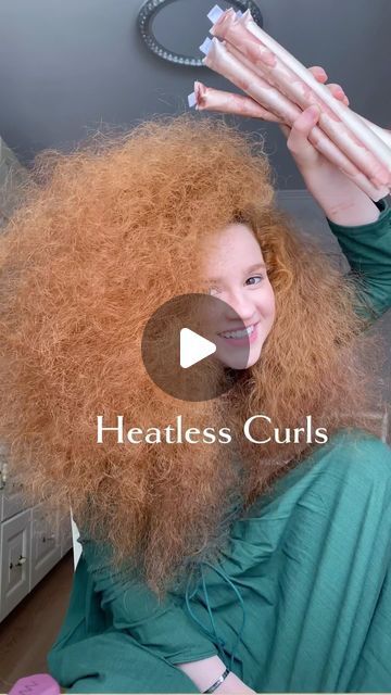 Everyone asked how can you make curls without irons and curling devices that can cause hair damages . Here is my favorite @mykitsch small... | Instagram Lange Hair Curler, Curling Hair Without Curling Iron, Heatless Sock Curls Short Hair, Foam Curlers Overnight, Curl Hair Without Curling Iron, How To Curl Your Hair Without A Curler, Tiny Curling Iron Curls, How To Use Hair Curlers, How To Make Curls