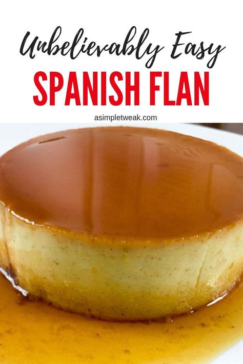 Flan Recipe Mexican Condensed Milk, Blender Flan Recipe, Japanese Flan Recipe, Small Flan Recipe, Authentic Flan Recipe, Flan Recipe Dominican, Flan Cake Recipe Easy, Easy Flan Recipe Condensed Milk, Caramel For Flan