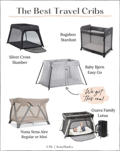 Travel Crib For Baby, Cribs For Babies, Cribs Baby, Baby Registry Checklist, Travel Crib, Baby Gear Essentials, Baby Travel, Toddler Travel, Expecting Parents