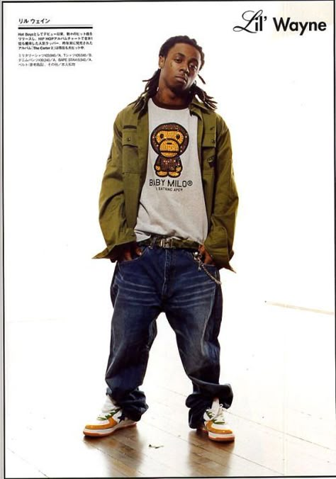 Early 2000s Jeans, Pharrell Williams 2000s, Lil Weezy, Gang Fashion, 2000s Hip Hop Fashion, Amen Break, 2000s Hip Hop, 90s Hip Hop Fashion, Under Your Spell