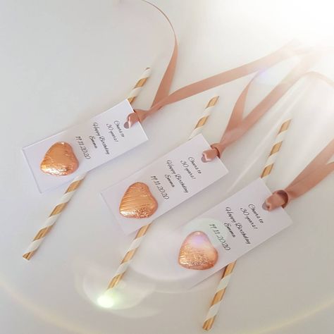 "Rose Gold birthday favour tags" 50th Birthday Favors, Birthday Favours, Chocolate Party Favors, Rose Gold Theme, Favour Tags, Copper And Pink, Personalized Party Favors, Chocolate Hearts, Party Bag Fillers