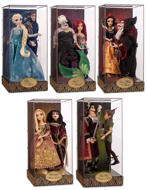 Disney Barbie Dolls, Good Vs Evil, Barbie 80s, Princesses Disney, Disney Merch, Disney Princess Dolls, Disney Rooms, Prințese Disney, Disney Collector