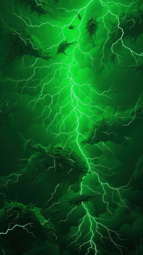 Green lightning thunderstorm nature night. | premium image by rawpixel.com Green Lightning Aesthetic, Green Fire Aesthetic, Lighting Bolts Wallpaper, Background Hijau Aesthetic, Enchantress Aesthetic, Green And Black Aesthetic, Black And Green Background, Green Black Wallpaper, Lightning Aesthetic