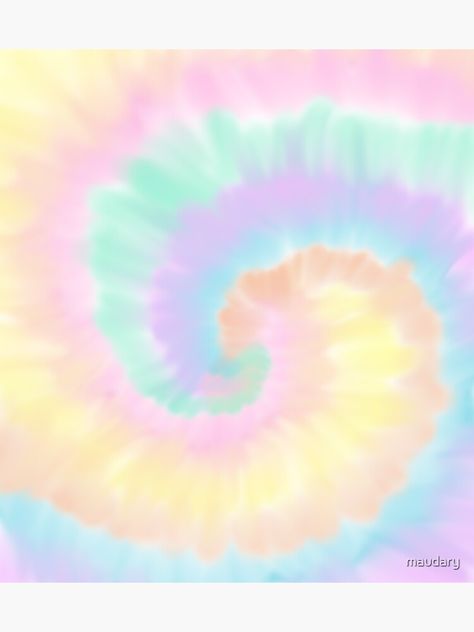 Tie Dye Sticker, Pastel Tie Dye, Pastel Fashion, Rock Ideas, Creative Corner, Cool Ties, Tie Dye Print, Surfboard, Independent Artist