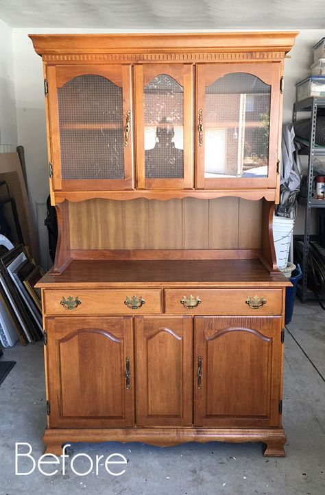 Hutch Makeover, Furniture Rehab, Furniture Renovation, Furniture Makeovers, Refurbished Furniture, Furniture Restoration, Furniture Makeover Diy, Recycled Furniture, Paint Furniture