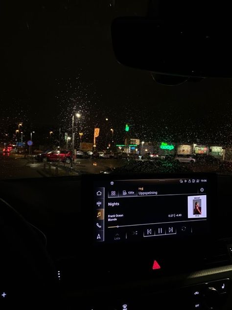 Nights Frank Ocean Aesthetic, Frank Ocean Music Aesthetic, Late Night Drives Rain, Rain Music Aesthetic, Music At Night Aesthetic, Late Night Music Aesthetic, Music In Car Aesthetic, Batool Core, Night Music Aesthetic