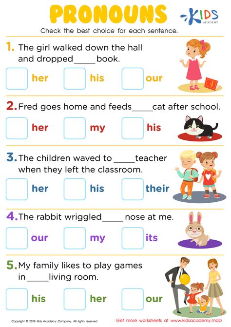 Pronoun Sentences Worksheet, Noun Pronoun Worksheet, Teaching Pronouns Activities, Object Pronouns Worksheets For Kids, Pronouns Worksheet For Grade 3, Pronoun Worksheets For Grade 1, Pronouns Worksheet For Class 2, Grade 3 English Worksheets, Object Pronouns Worksheets