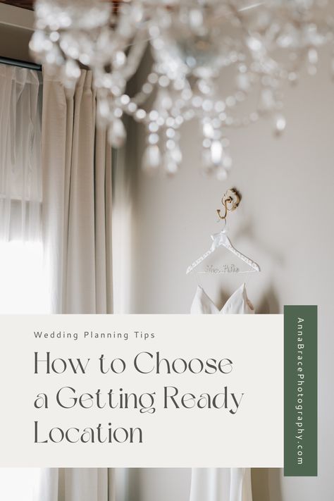 If you want great getting ready pictures at your wedding, it's important to choose your location carefully. Look for a space with windows and lots of natural light, light-colored, bright walls, and lots of space. Click through to learn more. Getting Ready Space, Getting Ready Pictures, Lots Of Natural Light, Bright Walls, Set The Mood, Wedding Planning Tips, The Mood, Getting Ready, Natural Light