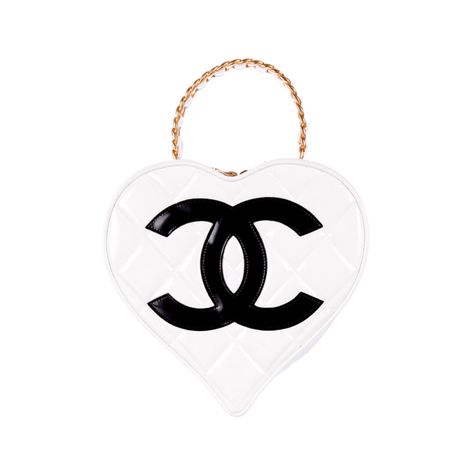 Chanel white quilted lambskin heart bag Resort 2009 NIB | From a collection of rare vintage handbags and purses at https://www.1stdibs.com/fashion/handbags-purses-bags/ Brandname Bag, 1stdibs Chanel, Chanel White, Vintage Evening Bags, Heart Clothes, Chanel Tote, Quilted Purses, Chanel Purse, Luxury Purses