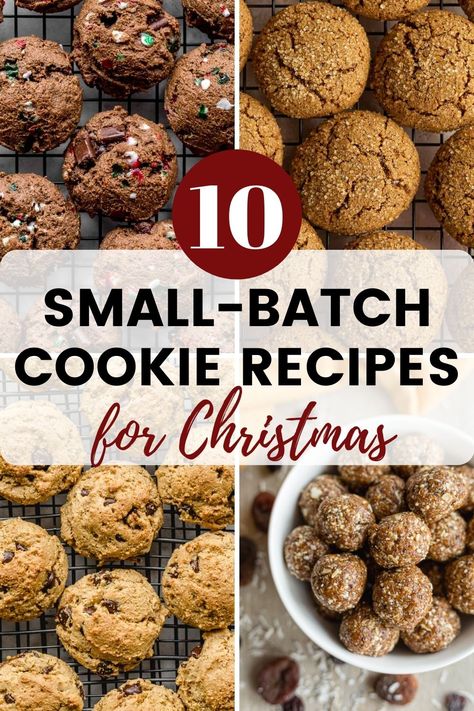 Small Batch Cookie Recipes, Sugar Cookies Small Batch, Dozen Cookie Recipe, Small Batch Cookie, Cookie Recipes For Christmas, Cookies Small Batch, Peppermint Chocolate Chip Cookies, Small Batch Cookie Recipe, Up Cookies