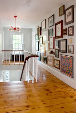 Floor to ceiling gallery wall in hall Savannah House, Picture Walls, Hallway Walls, Build House, Hallway Wall, Gray Wall, Vintage Pics, Wall Frames, Wall Papers