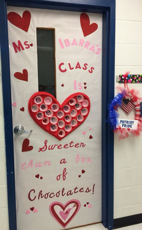 Valentines Classroom Decorations, Valentines Door Decorations Classroom, Valentines Classroom Door, Preschool Valentines Activities, Valentine Bulletin Boards, Door Decorations Classroom Christmas, Preschool Valentine Crafts, Valentines Day Bulletin Board, Valentine Door Decorations