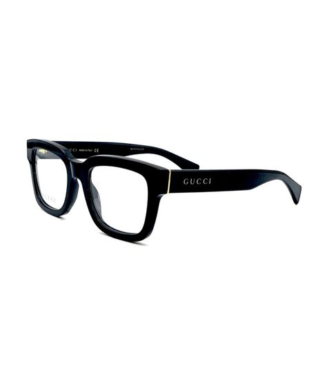 Gucci Eyewear Glasses In Black #gucci #eyewear #shop #luxury Link Below . 👇 Glasses For Round Faces, Italian Sunglasses, Gucci Glasses, Eyewear Glasses, Eyewear Shop, Guccio Gucci, Cute Glasses, Gucci Eyewear, Current Fashion