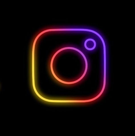 Instagram Neon Icon, Instagram Logo Wallpaper, Instagram Neon Logo, Neon Instagram, Icona Ios, New Instagram Logo, Neon Icons, App Ikon, Cracked Wallpaper