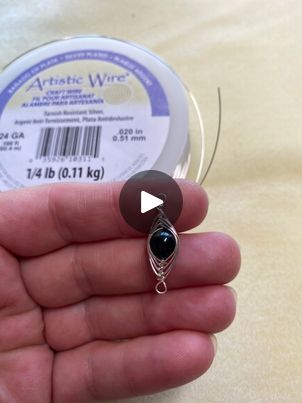 66K views · 1.5K reactions | How to Create a Herringbone Wire Wrapped Bead @artisticwirebrand  and. @beadalon  1. I’m using 24 gauge wire & an 8 mm bead 2. cut 20 inches of wire. You’ll want to adjust the length of the wire according to the size of the bead you’re using. If you’re using a larger bead you’ll need more wire. If you’re doing a smaller bead you’ll need less. For a smaller Bead you may need 26 gauge wire.3. Using round nose pliers for my loop and leave a 3 inch long tail of wire.4. Holding the loop with your pliers. Wrap 10 coils underneath the loop. Wrap tightly and close together.Snip off the excess wire & pinch closed.5. Add Bead.6. You will need the exact same space of length of wire on each side of the bead. Once you have the same amount of space ( top and bottom of bead) Making Loops With Wire, Round Nose, Bead Embroidery Jewelry, Embroidery Jewelry, Long Tail, Bead Embroidery, The Loop, Beaded Embroidery, Herringbone