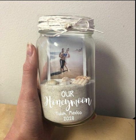 Sand Jar, Valentijnsdag Diy, Honeymoon Pictures, Memories Box, Kartu Valentine, Future Wedding Plans, Cadeau Couple, Cute Wedding Ideas, Wedding Wishes