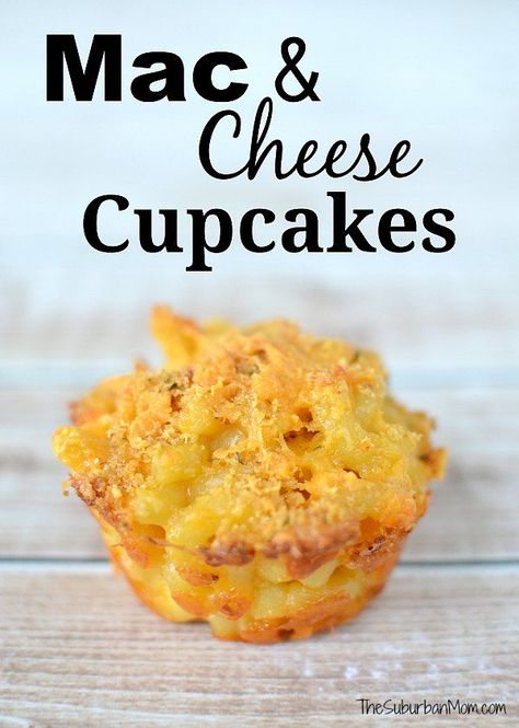 Mac And Cheese Cupcakes, Savory Cupcakes, Cheese Cupcake, Food Sides, Fingerfood Party, Recipes Pasta, Cheese Dishes, Cheese Bites, Cupcakes Recipe