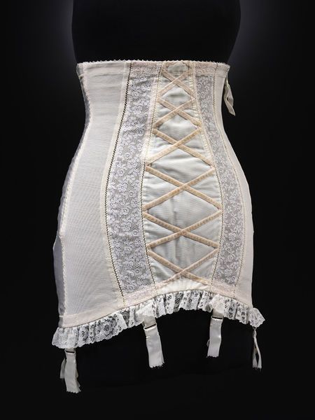 Colette | Dior, Christian | V&A Search the Collections Dior Corset, Vintage Girdle, Christian Dior Paris, Panty Girdle, Lingerie Vintage, Retro Lingerie, Lingerie Plus Size, Vintage Corset, Girdles