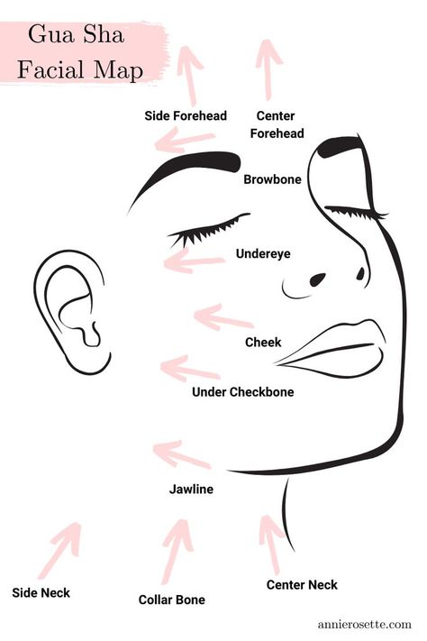 Gua Sha facial Map | Gua sha facial, Facial tips, Jade face roller Massage Guide, Medical Skincare, Facial Gua Sha, Facial Tips, Face Yoga Facial Exercises, Gua Sha Facial, Glow Skin, Face Roller, Facial Skin Care Routine