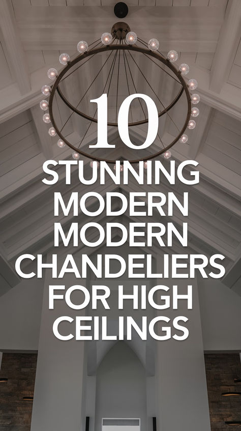 10 Stunning Modern Chandeliers for High Ceilings Chandeliers For High Ceilings, Entry Way Lighting, Staircase Chandelier Modern, Staircase Light, Chandelier Designs, High Ceiling Lighting, Chandelier Ideas, Staircase Lighting, Modern Chandeliers