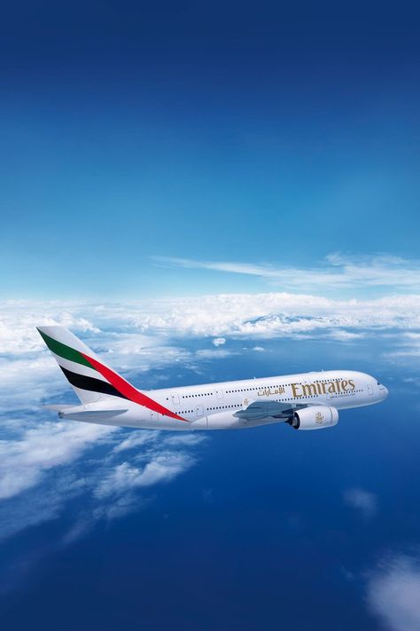 This Airline Ensures You’ll Never Be Bored on a Long Flight Again Plane Wallpaper, Emirates A380, Emirates Flights, Emirates Cabin Crew, Plane Photography, Fly Emirates, Airplane Wallpaper, Aviation World, Emirates Airline