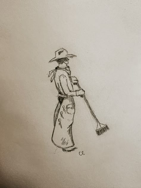 Drawing Cowboy, Cowboy Sketch, Picture Story Prompts, Cowboy Draw, Cowboy Art, Wood Burning Art, Vintage Cowboy, Simplistic Tattoos, Western Art