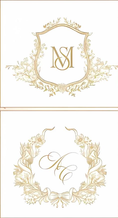 Sm Wedding Logo, Av Logo, Wedding Crest Monogram, Digital Wedding Card, Alphabet Letter Templates, Artsy Phone Cases, Simple Wedding Cards, Traditional Henna, Crest Monogram