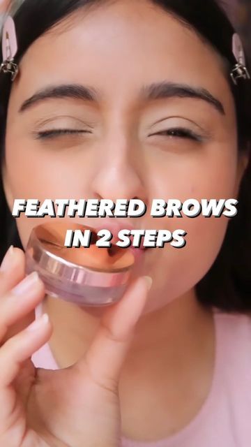 Anastasia Beverly Hills on Instagram: "We're here for @vitastabhat's (she/her) 2-step feathered brow routine 😍👇🏾 1. Use Brow Freeze to shape and sculpt brow hairs to desired look 2. Fill in sparse areas with hair-like strokes using Brow Wiz #AnastasiaBeverlyHills" Brow Freeze Anastasia, Anastasia Brow Freeze, Feathered Brows, Brow Freeze, Brow Routine, Feather Brows, Full Eyebrows, Anastasia Brow, Brow Wax