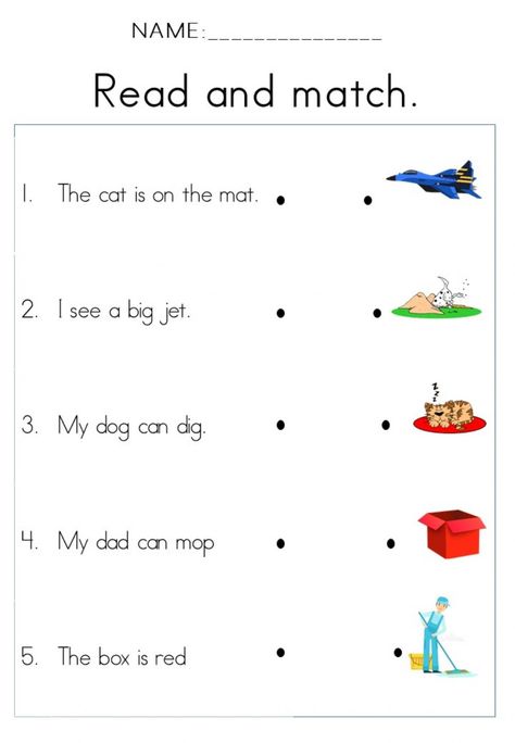 Read simple sentences interactive worksheet Phrases Worksheets For Kindergarten, Reading Sentences Grade 2, Cvc Words Worksheets Simple Sentences, Sentence Worksheet Grade 1, Reading Simple Sentences Kindergarten, Writing Simple Sentences Worksheets, Sentences Worksheet For Grade 1, Sentence Making Worksheets, Simple Sentences For Grade 1