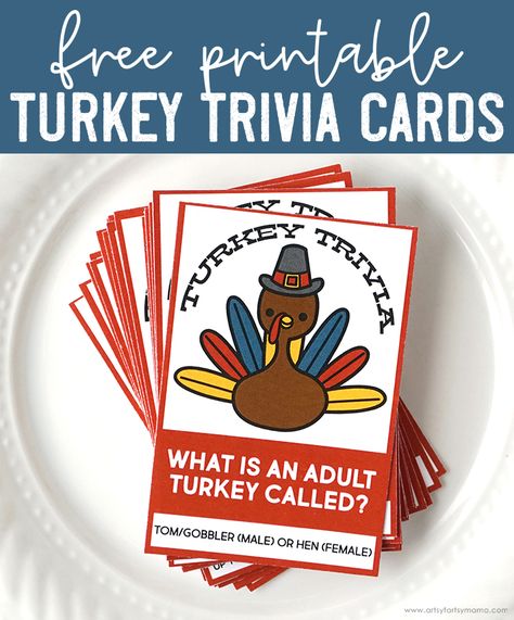 Turkey Trivia, Thanksgiving Turkey Treats, Turkey Facts, Thanksgiving Family Games, Thanksgiving Word Search, Free Printable Thanksgiving, Thanksgiving Jokes, Turkey Treats, Thanksgiving Facts